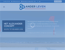 Tablet Screenshot of anderleven.nl